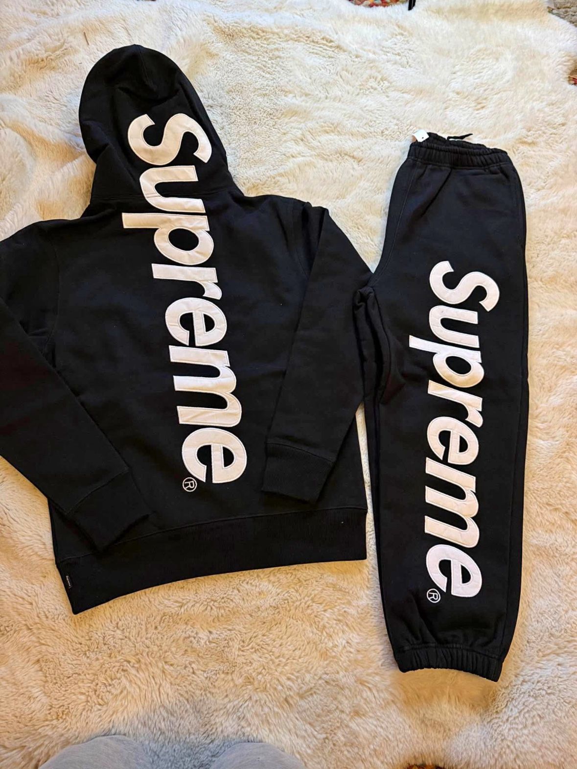 Black Supreme Tracksuit