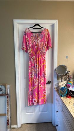 3x Bright Floral Maxi