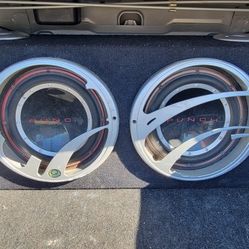 Rockford Punch Car Speakers W/amp