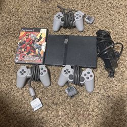 Ps2 3 Controllers 1 Game 