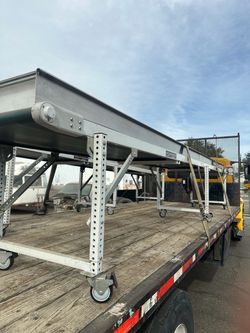 Two Industrial Conveyers