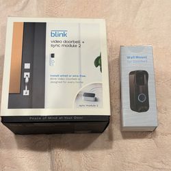 Blink Video Doorbell &Mount **NEW**
