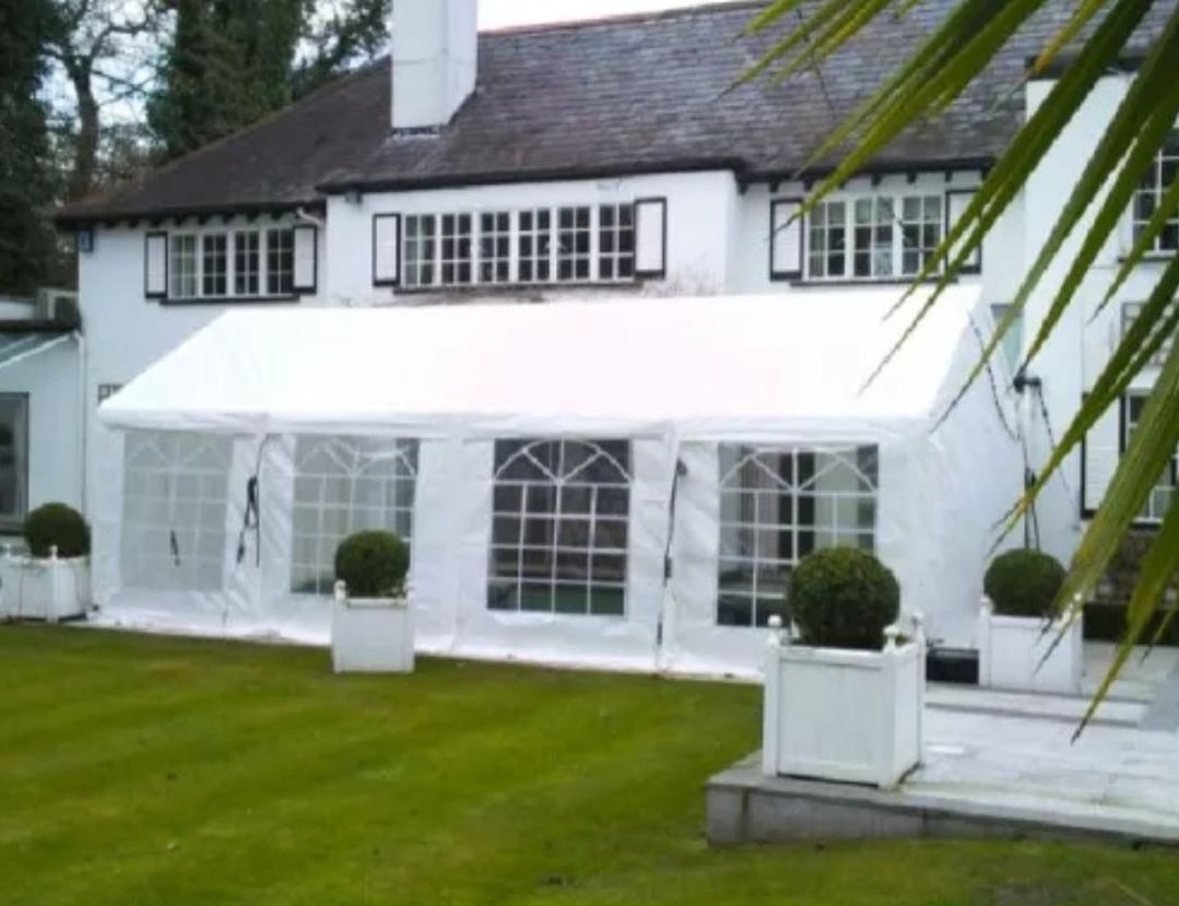 New PARTY TENT 13 x 26 ft. White PE