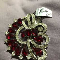 Art Deco Eisenberg Ice Brooch