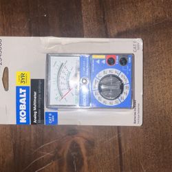 Kobalt Analog Multimeter
