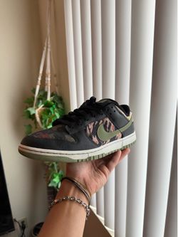Nike Dunk Low SE Crazy Camo Size 10.5 Men
