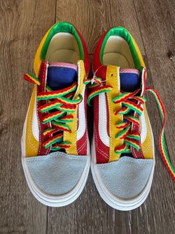 Vans Old Skool Rasta  Multicolor Low-Top Sneakers