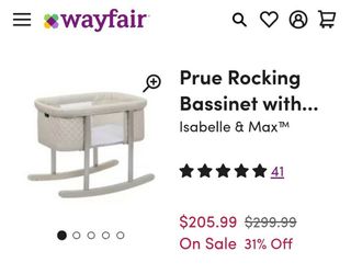 Prue Rocking Bassinet