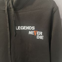 Black And Orange Vlone Hoodie 