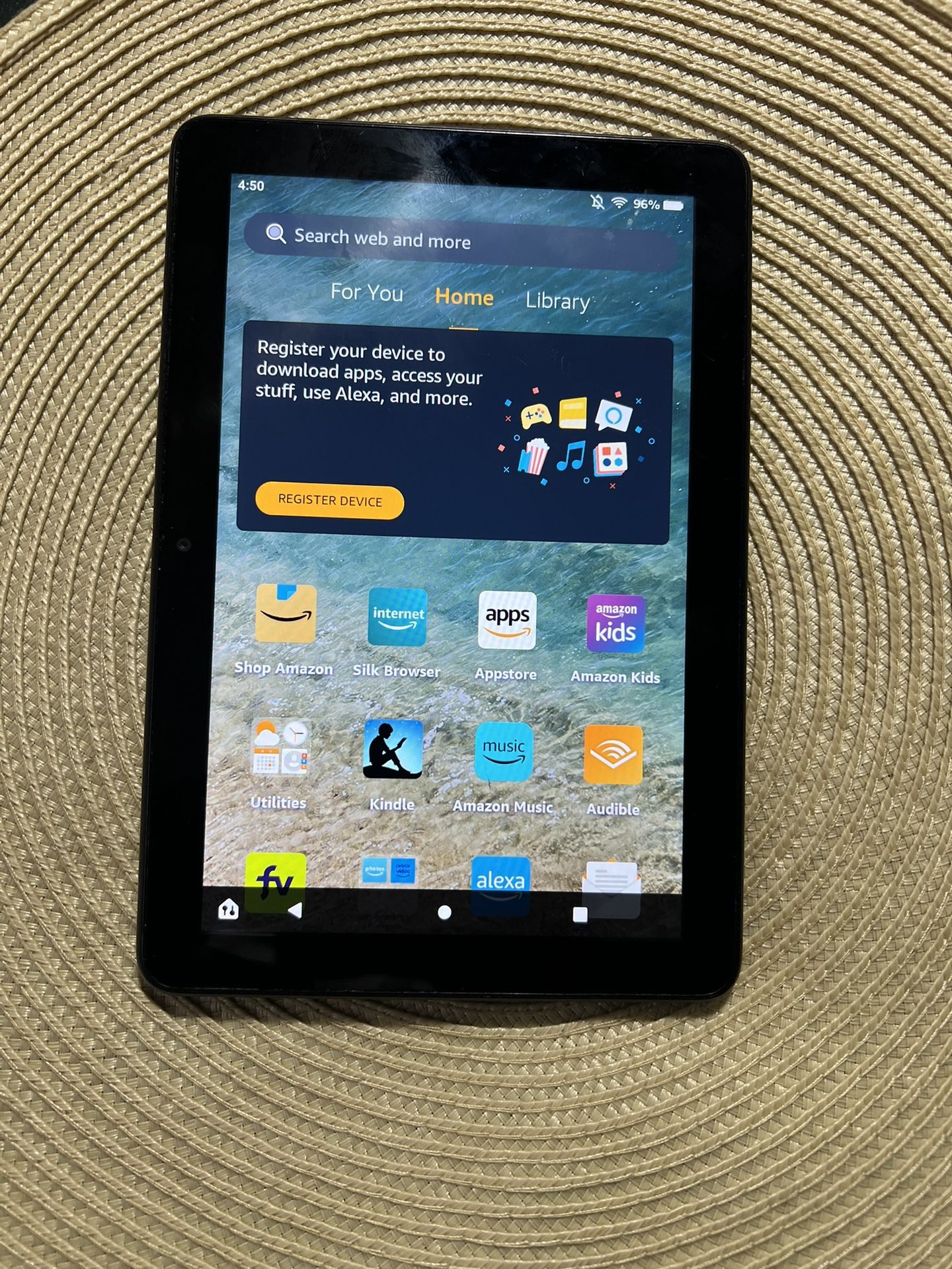 Amazon Fire Hd 8 With Wifi 12th Generation 32gb 8” Tablet