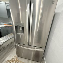 Free Stainless Steel Fridge 