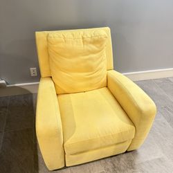 Suede Sofa Recliner Chair
