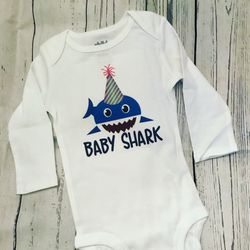 Baby Shark Birthday Onesie