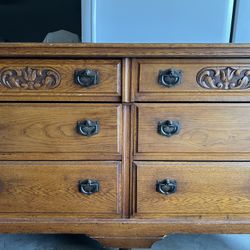 Antique Wood Cabinet