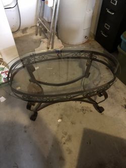 Glass table
