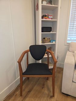 Antonio Sibau Mid Century Modern Teak Arm Chair