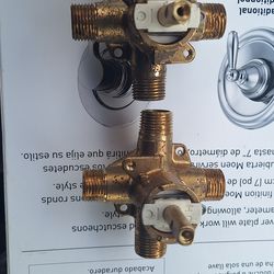 Moen posi temp tub shower rough in valves