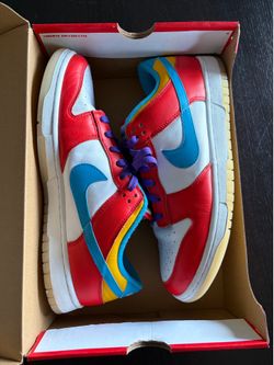 Nike Dunk Low Qs (Lebron James Fruity Pebbles