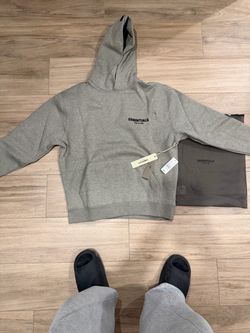 Fear of God Essentials Hoodie Grey