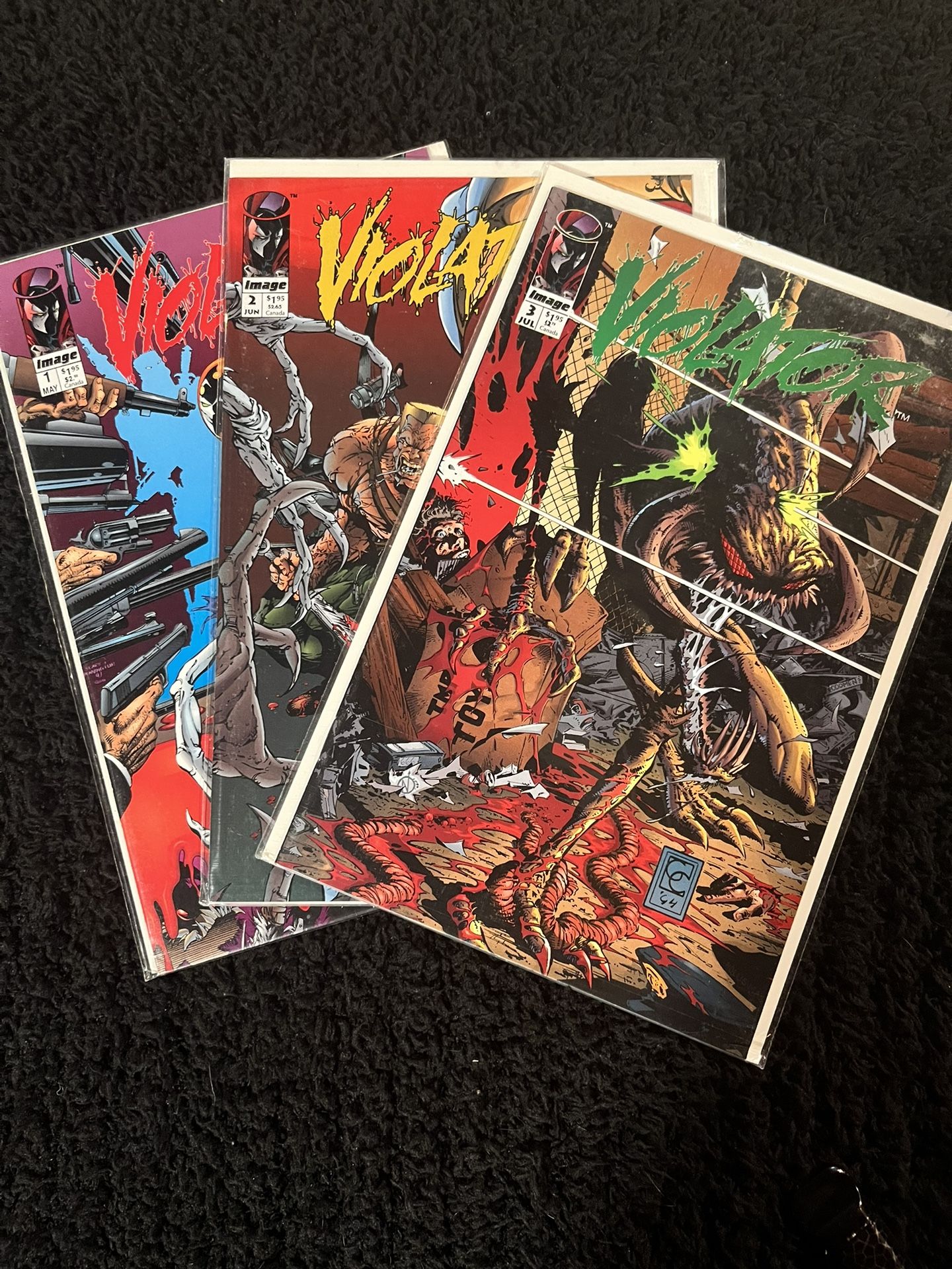 Violator #1-3 (Image Comics, 1994) COMPLETE Spawn Mini-Series - Alan Moore Todd McFarlane