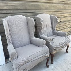 Chairs With Covers 20.00