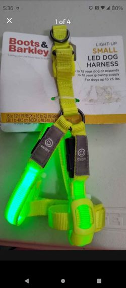 New Small LED dog harness $15