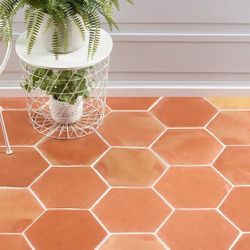 SEALED 12 X 13 MATTE STONE LOOK FLOOR AND WALL SALTILLO TILE