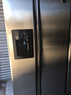 Ge stainless steel refrigerator