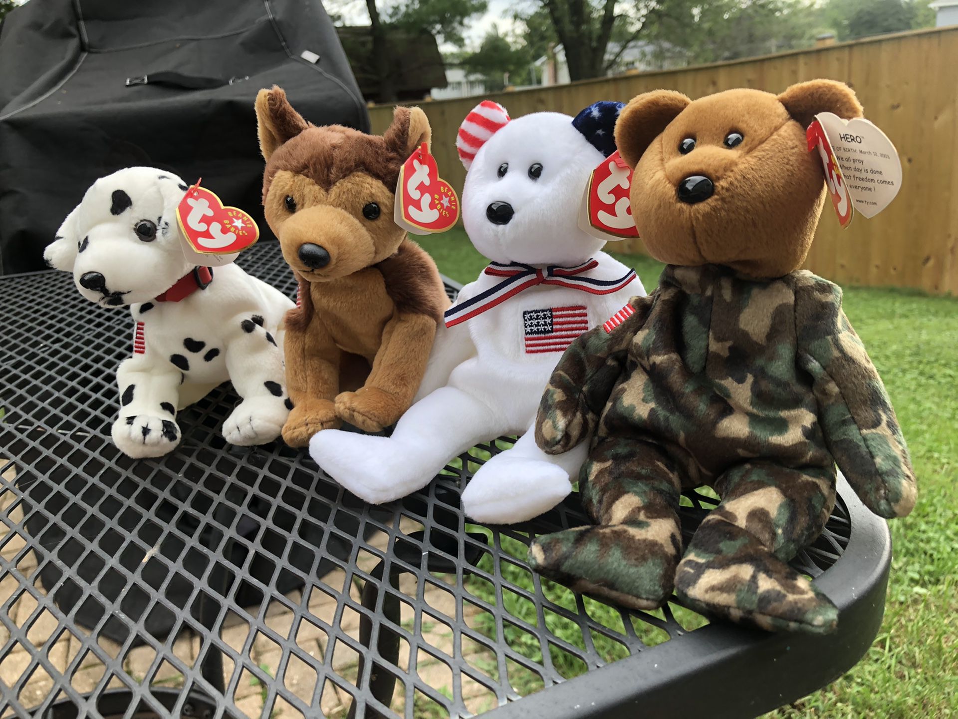 Collection of beanie babies