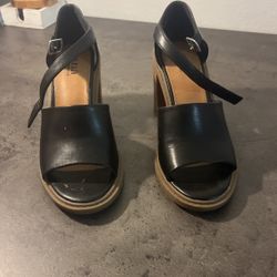 Cute Black Heels With Strap 😍🤩