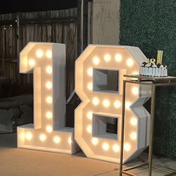 Marquee letters 