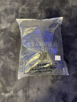 Awful lot of cough syrup- All black