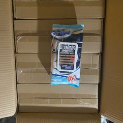 Auto Antibacterial Sanitizer Wipes … 4 Packs For $10