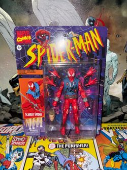 Marvel Legends Spider-Man Scarlet Spider-Man Custom Battle Damage