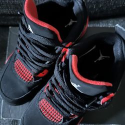 Air Jordan Retro 4s "Red Thunders