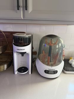 Baby Brezza Formula Pro Advanced And Baby Brezza Bottle Sterilizer Duo Set