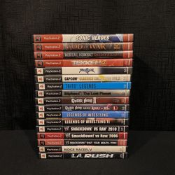 PS2 Game Bundle ($10 Each