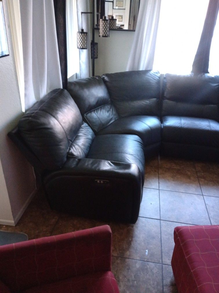 Leather Electric Sofa Sectional