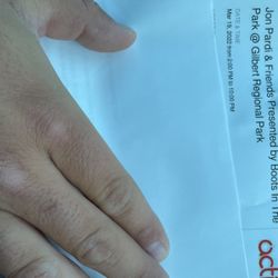 Boots In The Park Ticket