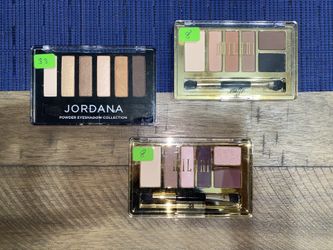 Jordana and Milani powder eye shadow