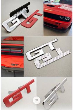 Mustang GT Badge Emblem Adhesive Back See All Pics Sold Separate. SHIPPING AVAILABLE