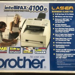 Brother IntelliFax 4100e Laser Fax / Copy / Printer