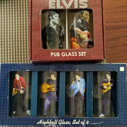 Elvis Collectable Glasses