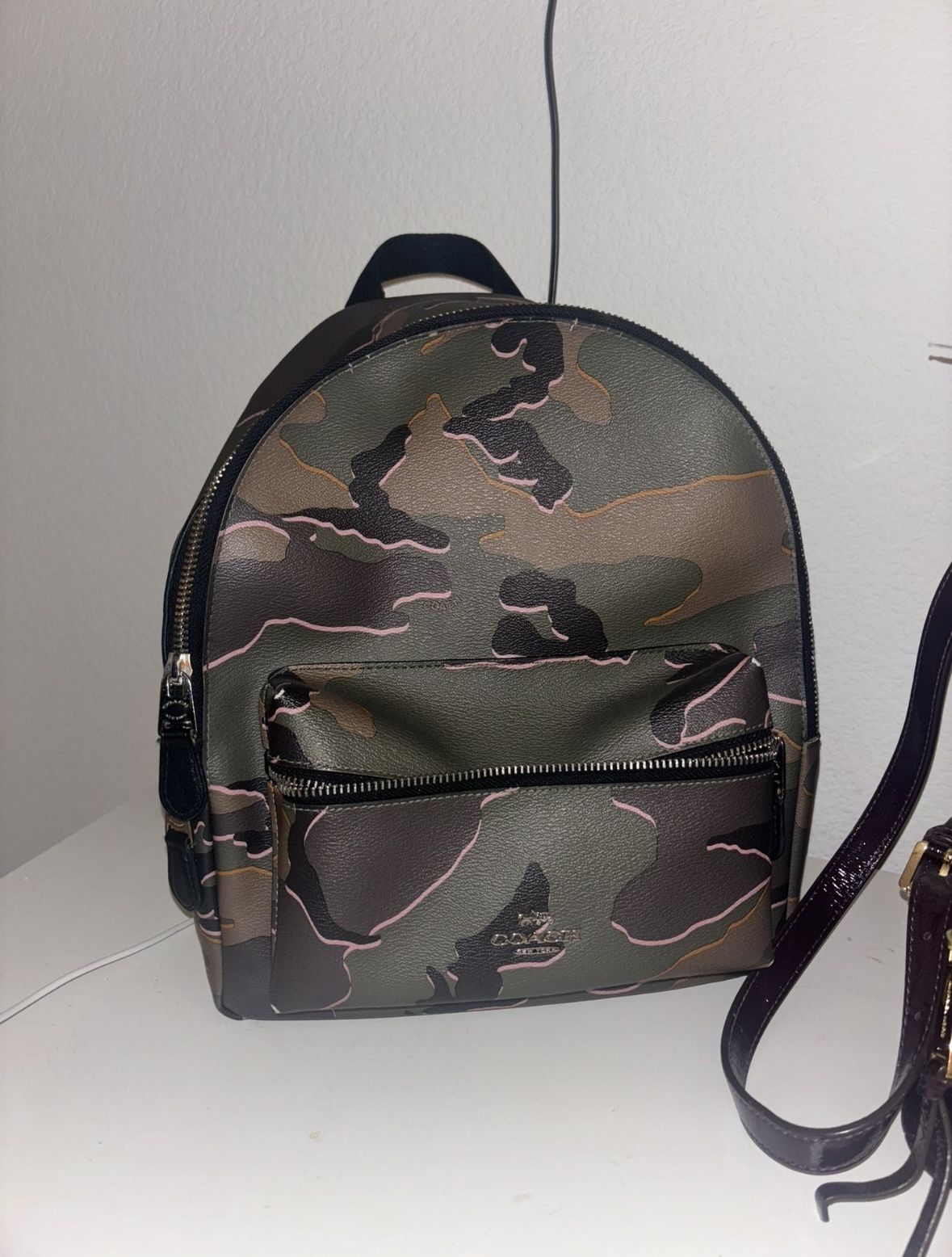 Coach Camo Backpack