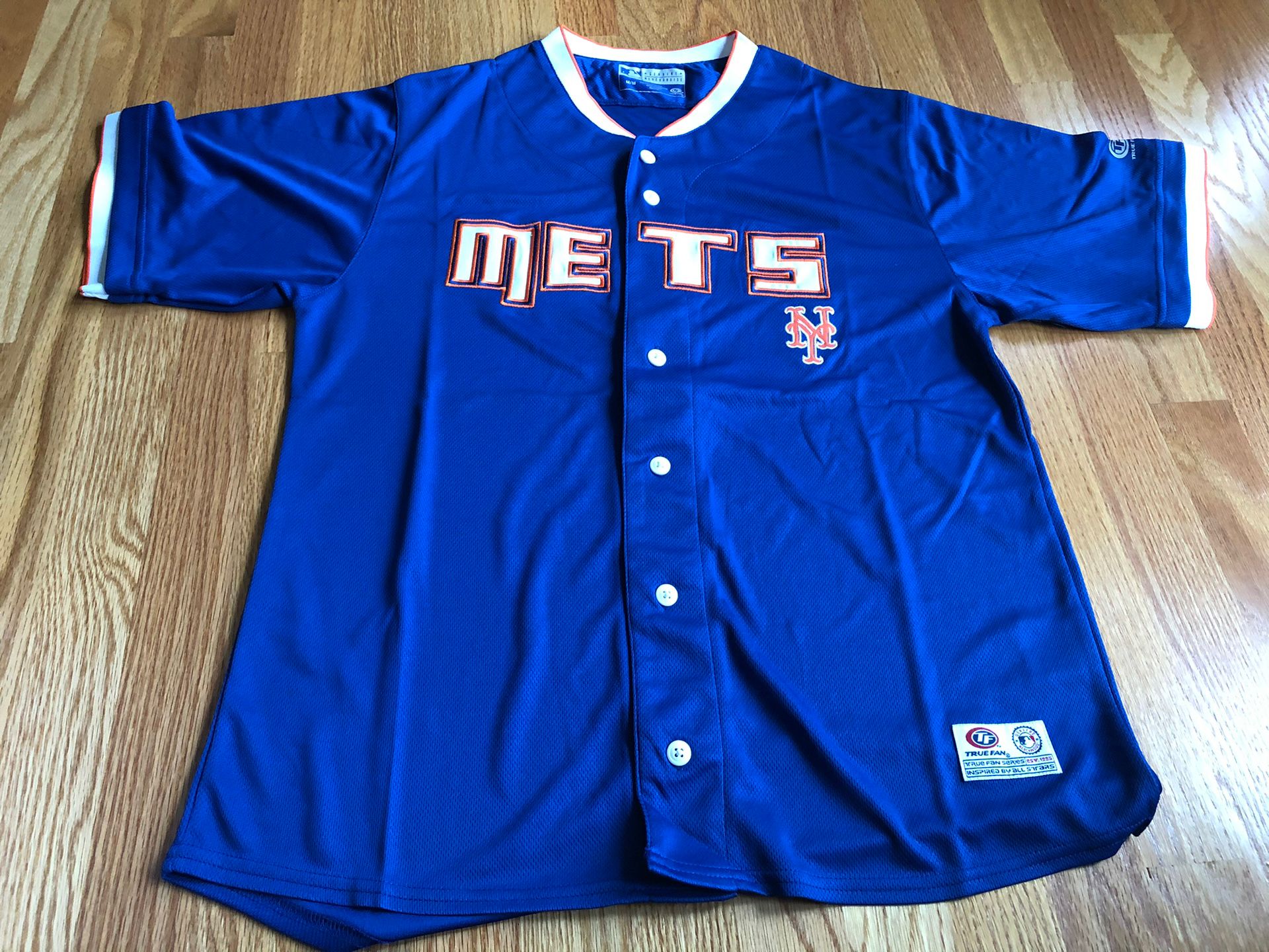 New MLB Mets Jersey Genuine Merchandise True Fan Series Size M