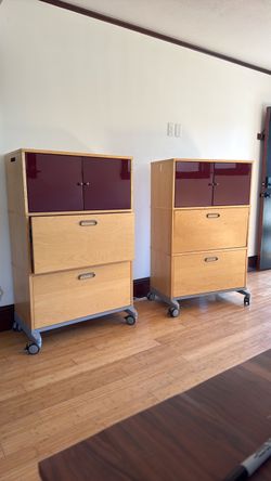 Wood File Cabinets