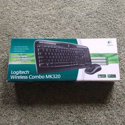 Logitech Wireless Keyboard Mouse Combo MK320