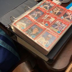 Two Binders Of 90s Baseball Cards