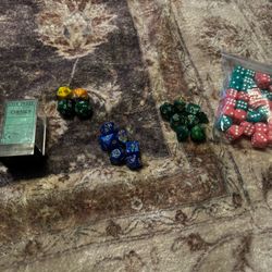 3 Set of D&d Dice And 20 6dice