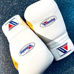 WINNING BOXING GLOVES **RARE ONE OF A KIND**